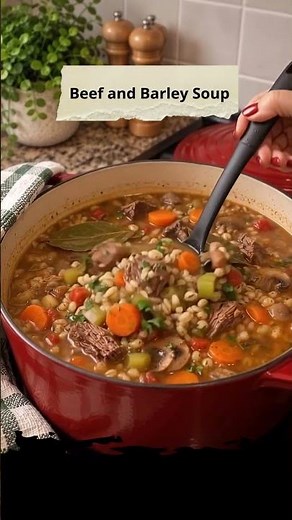 Hearty Beef Barley Soup