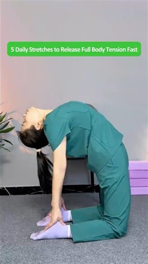 5 Simple Stretches to Relax Your Chest, Back, Shoulders, Legs and Glutes at Home