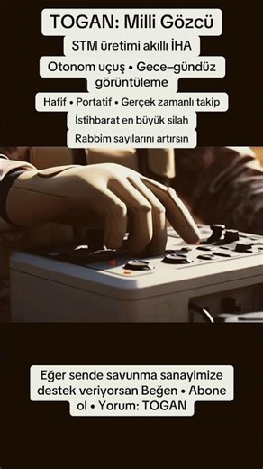 STM TOGAN Turkiyes Smart Recon Drone #shorts