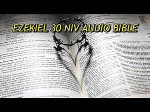 EZEKIEL 30 NIV AUDIO BIBLE(with text)