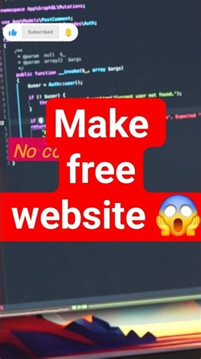 “Make a FREE Website in 2 Minutes with AI #ai #shortsfeed #shorts #chatgpt