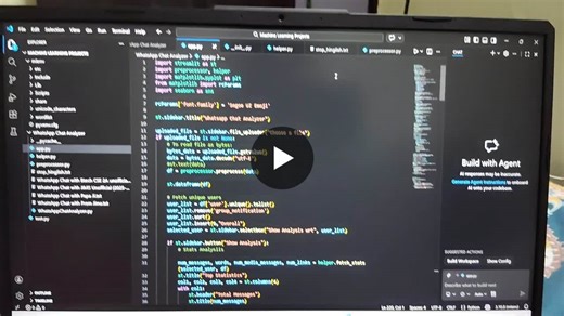 #python #machinelearning #nlp #datascience #streamlit #pandas #studentdeveloper #19andbuilding | Ankit Jha