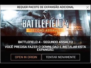BF4 expansão instalada não roda, corrigindo facil