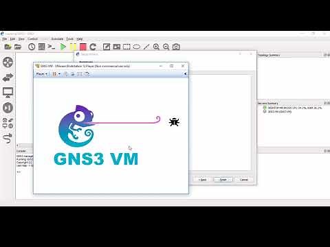 How to Setup and Import GNS3 VM Using VMware