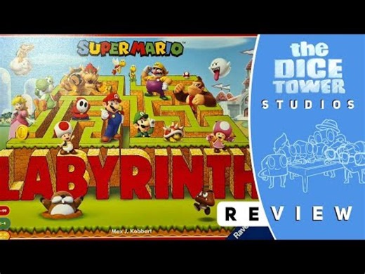 Super Mario Labyrinth Review: It's a Me, Labyrinth!||The Dice Tower