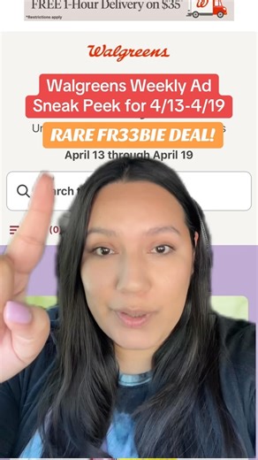 Gaby❤️‍🔥 on Instagram: "Walgreens Weekly Ad Sneak Peek for 4/13-4/19 #walgreens #walgreensdeals #walgreenscouponing #couponing"