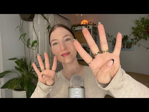 ASMR Breathing Exercises & Body Scan | Whispers, Visual Triggers & Meditation