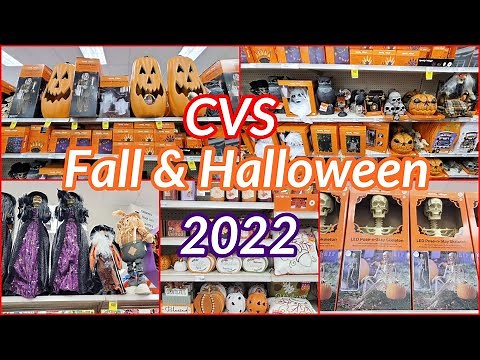 CVS PHARMACY FALL & HALLOWEEN DECOR 2022 SHOP WITH ME