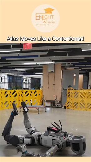 Enlight Wisdom on Instagram: "A Boston Dynamics engineer explains it's not for show -it's a carefully choreographed self-diagnostic routine. A human would never think about it, but a robot could totally step on its own arm when getting up. Atlas's bizarre stand-up maneuver allows it to run a full sensor check in a safe pose, ensuring its limbs are in a good location and everything is functioning correctly before it commits. It's a low-energy, reliable, and fail-safe system that prioritizes self-
