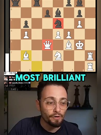 MOST BRILLIANT Queen Sacrifice Of All Time #chess #gothamchess @GothamChess