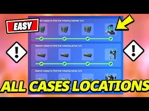 How to EASILY Search ALL Cases to Find The Missing ARMS/TORSO/HELMET in Fortnite Season 3!