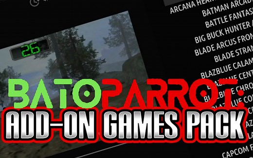 BATOPARROT ADD ON PACK- The Batocera PC Build Games Add-on