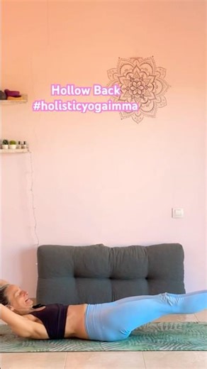 Hollowback #movility #core #yoga #strength #flexibility #holisticyigaimma