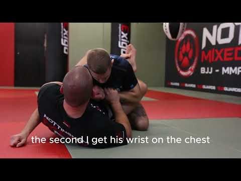 Triangle Choke from Guard | MMA & BJJ Submission