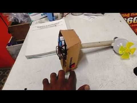 Lighting table fan | science project | please subscribe 🙏🥺