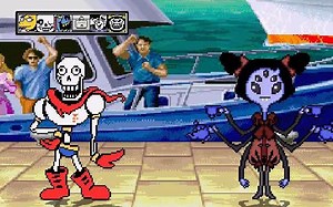 【MUGEN】Papyrus VS Muffet