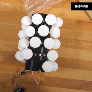 2.9K views · 33 reactions | Making a unique LED lamp using ping pong balls | Inspire | Facebook