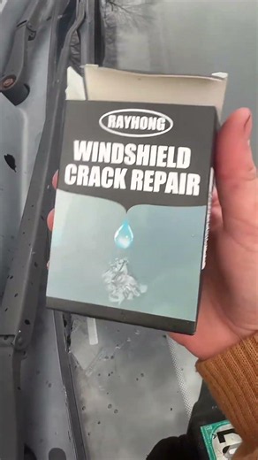 The best way to fix your windshield crack 😮