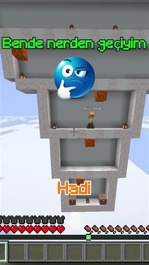 MİNECRAFT Güven Testi #fyp #minecraftchallange #minecraft