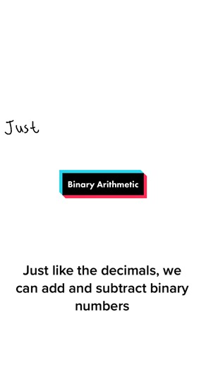 #computerscience #computerengineering #binary #electronics #computers Let’s learn binary arithmetic!