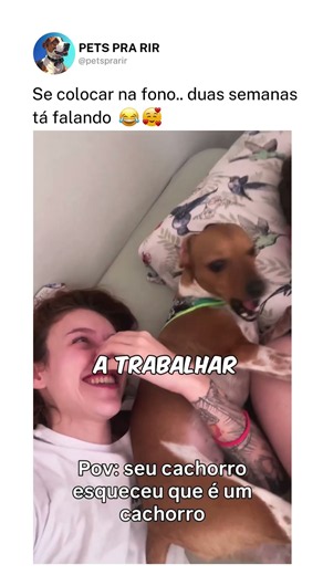 Se colocar na fono.. duas semanas tá falando ❤️🤣