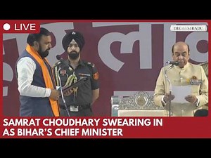 Samrat Choudhary takes oath as Bihar Chief Minister in grand ceremony
