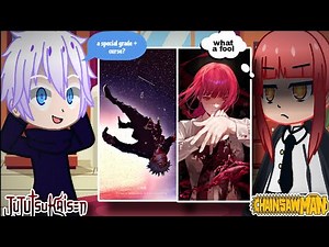 Jujutsu Kaisen/Chainsawman react to Gojo satoru and Makima