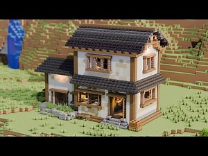 Minecraft : How to build Chinese blacksmith themed House | Tutorial 🏡