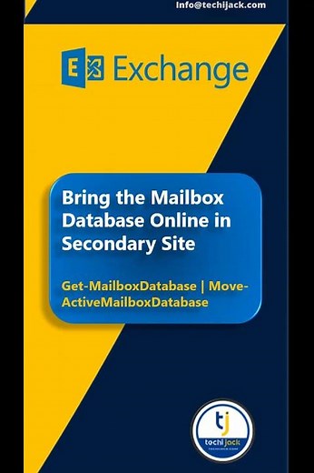Activate Exchange Disaster Recovery Site | Data Center Switchover #exchangeserver