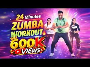 24 Minutes Non - Stop Zumba Dance Workout | enjoy the music & Lose Weight | Step-N-Rise