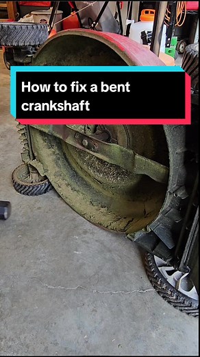 How to Fix a Bent Crankshaft - Small Engine Repair | DIY