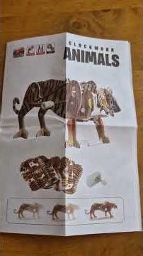 my 1st time trying this sort of vid 😅 clockwork tiger #model #models