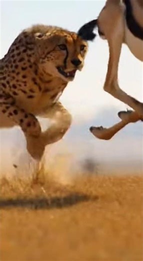 Chase of Survival: Cheetah vs Gazelle