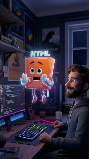 قبل ما تتعلم برمجة… HTML عايزة تكلمك