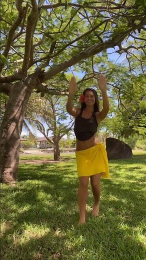 Lilo & Stitch Hula by Onaku Ellis #shorts #hula #dance