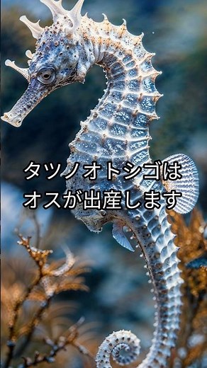 【衝撃】出産するのはオス…!? タツノオトシゴの秘密