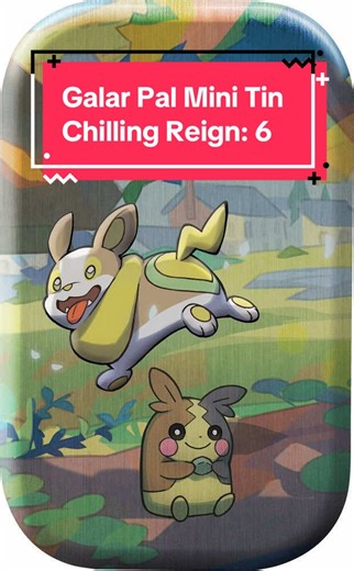 It’s our first Galar Mini tin (I think) and we’re starting off with the Chilling Reign pack #pokemon #dailypackopening #chillingreign #pokemonpackopening #charizard