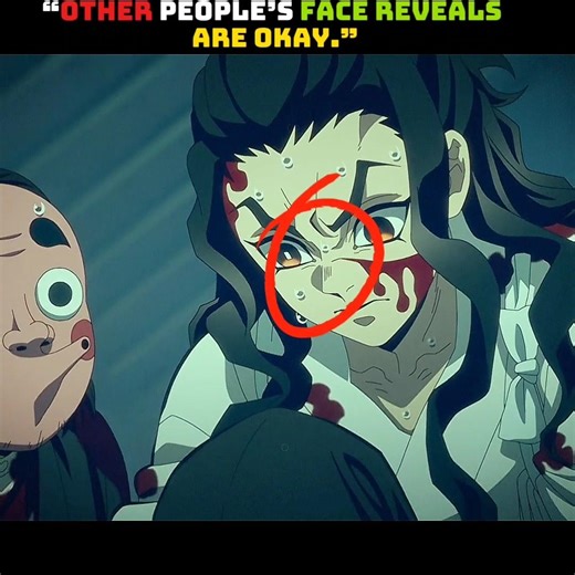 “Meanwhile Kokushibo face reveal ☠️#bullymaguire #gamtng #demonslayer #shortsvideo