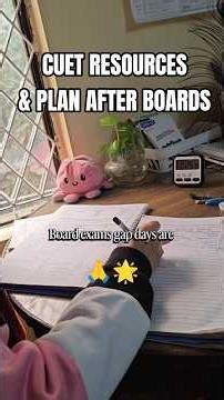 Class 12 Boards & CUET resources & after plan 🌟 #shorts #class12
