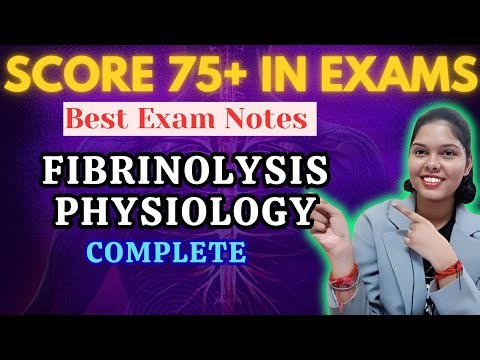Fibrinolysis physiology | Thrombolysis physiology | Thrombolytic system | physiology