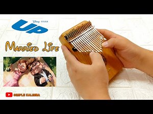 Married Life from Disney Pixar "UP" Movie ||•Kalimba Easy Tutorial•||