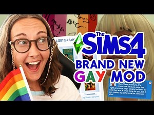 I played The Sims 4 with the newest gay mod I could find!