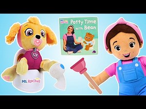 Paw Patrol Skye Learns Potty Training with Ms. Rachel!