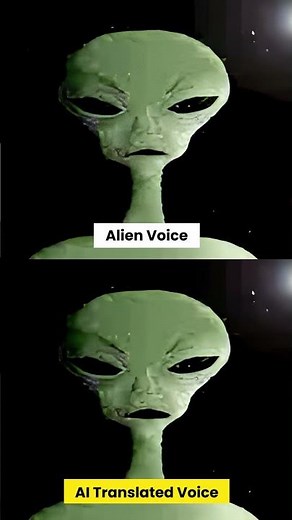 Alien speaking translated to English #shorts