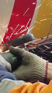 start to cut the rust part