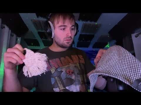 ASMR - Scratching + Brushing :)
