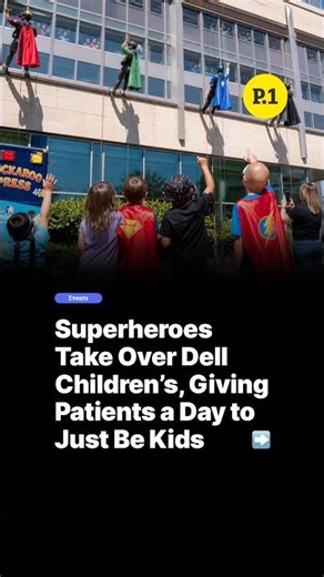 Superhero’s take over Dell children’s hospital