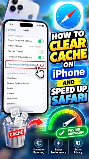 How to Clear Cache on iPhone & Speed Up Safari