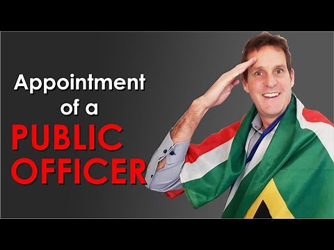 Public Officer Appointment (SARS)
