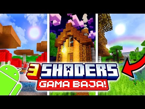 🔥 TOP 3 BEST SHADERS for MCPE (26.X) 🥵 *LOW RESOURCES*
